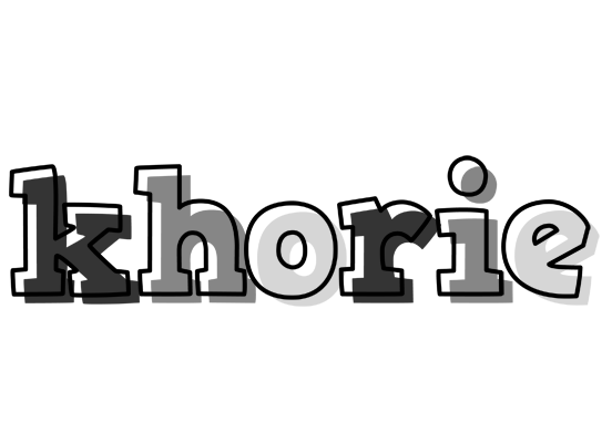 Khorie night logo