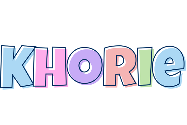 Khorie pastel logo