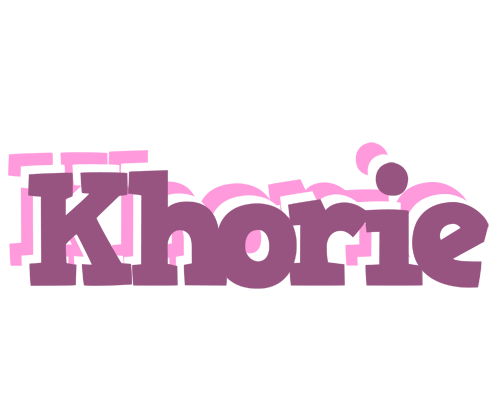 Khorie relaxing logo