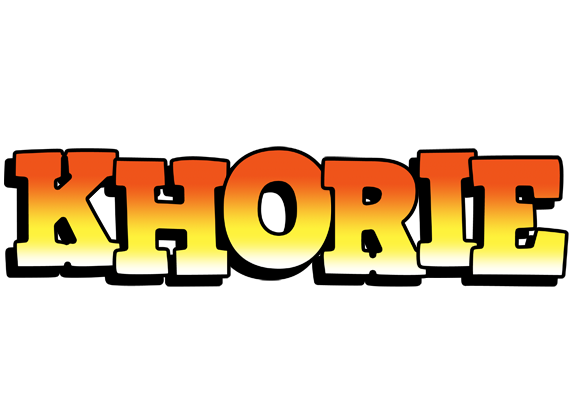 Khorie sunset logo