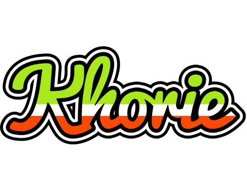 Khorie superfun logo