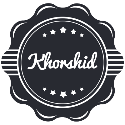 Khorshid badge logo