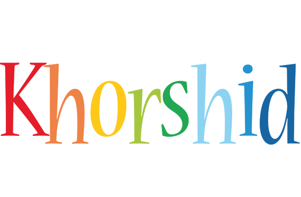 Khorshid birthday logo