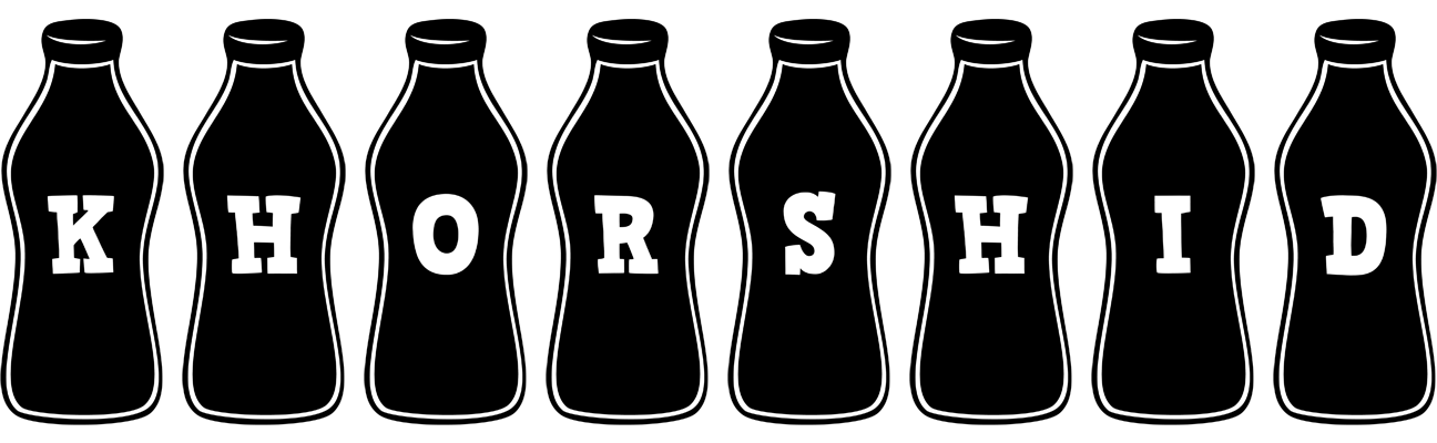 Khorshid bottle logo