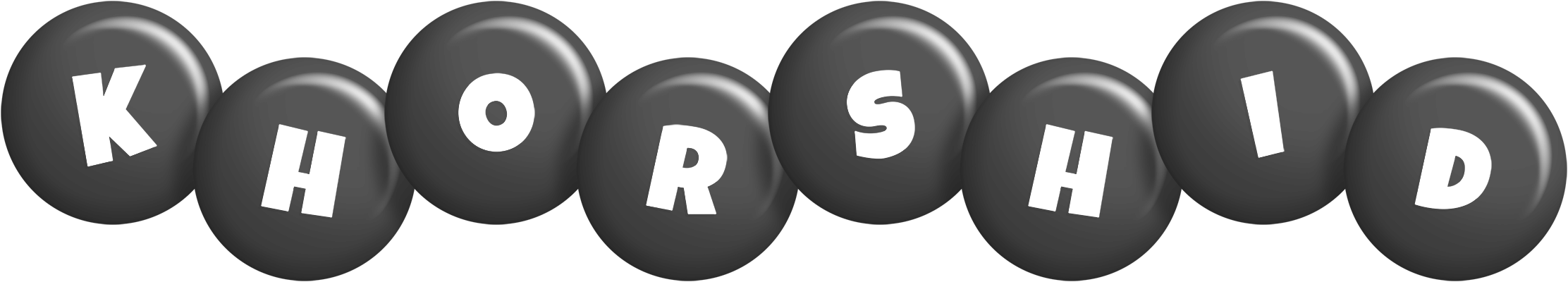 Khorshid candy-black logo