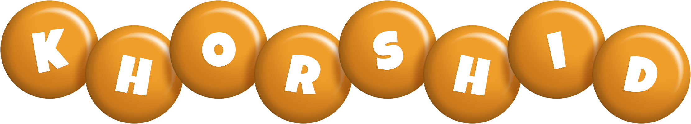 Khorshid candy-orange logo