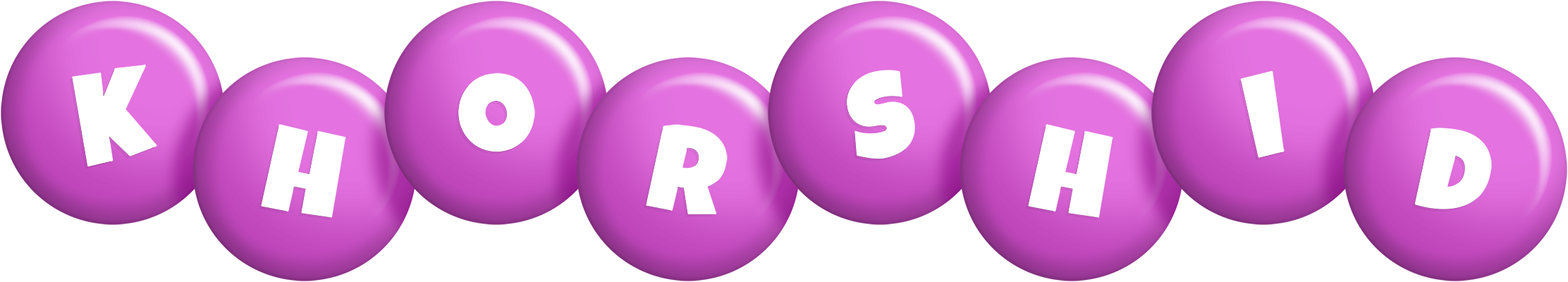 Khorshid candy-purple logo