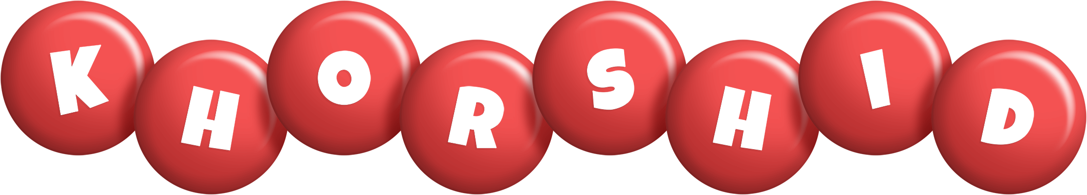 Khorshid candy-red logo