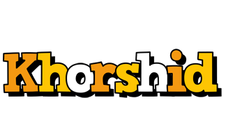 Khorshid cartoon logo