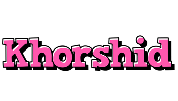 Khorshid girlish logo