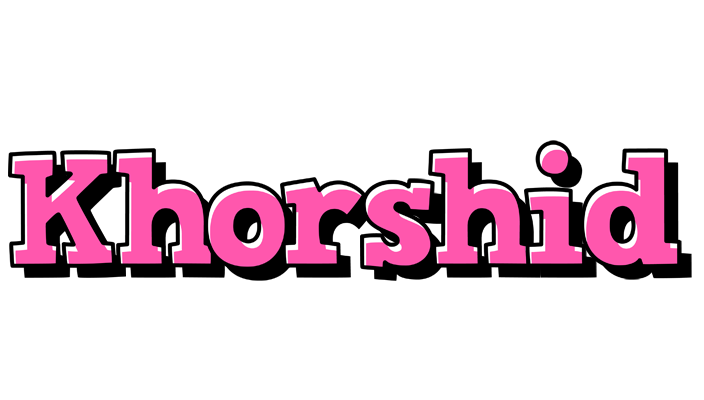 Khorshid girlish logo
