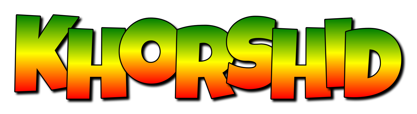 Khorshid mango logo