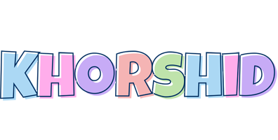 Khorshid pastel logo