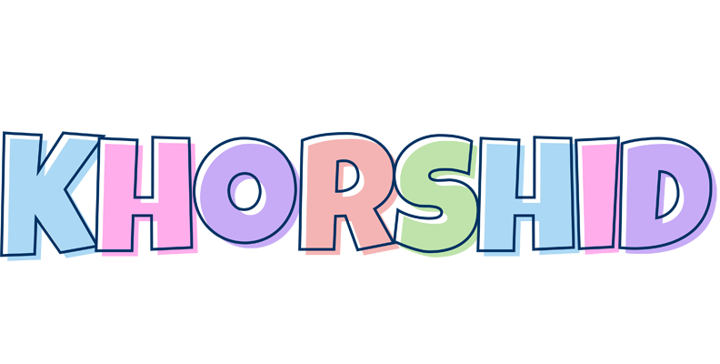 Khorshid pastel logo