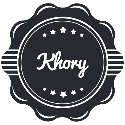 Khory badge logo