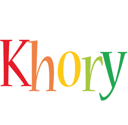 Khory birthday logo