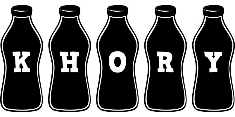 Khory bottle logo