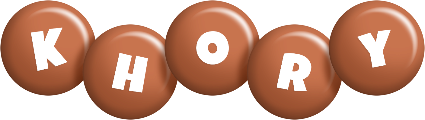 Khory candy-brown logo