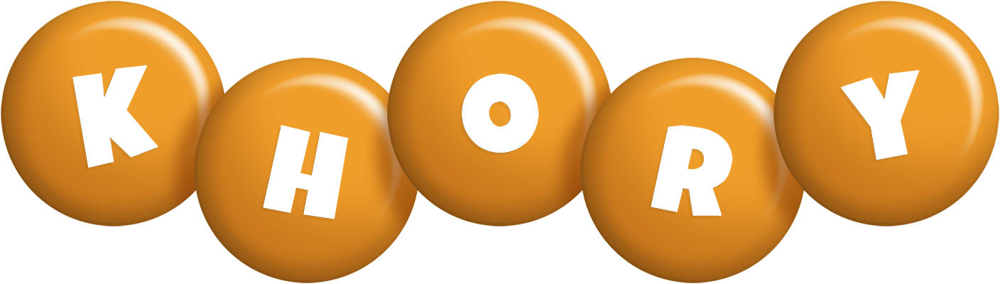 Khory candy-orange logo