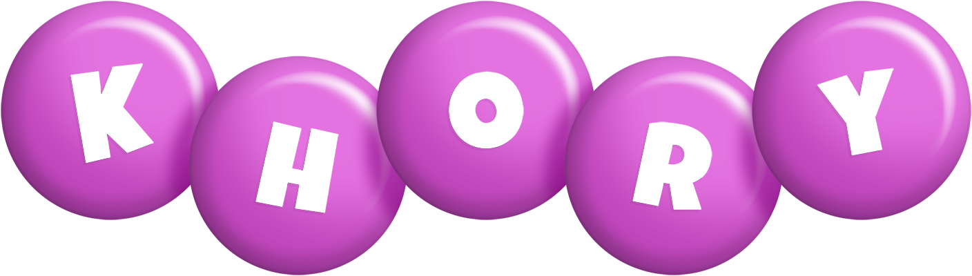 Khory candy-purple logo