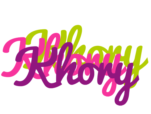 Khory flowers logo
