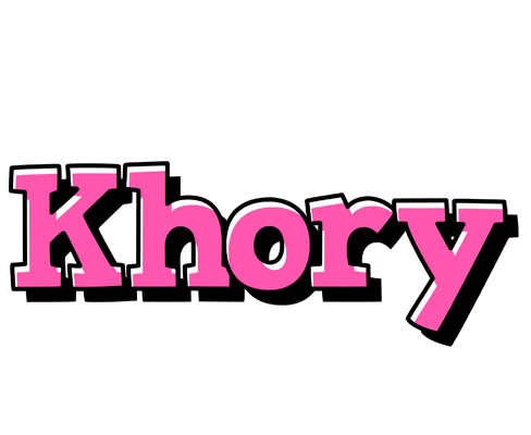 Khory girlish logo