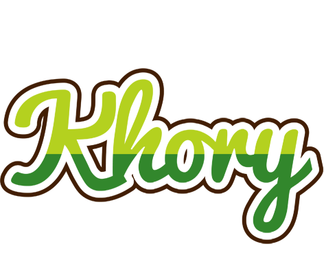 Khory golfing logo