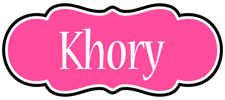 Khory invitation logo