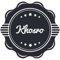 Khosro badge logo