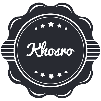 Khosro badge logo
