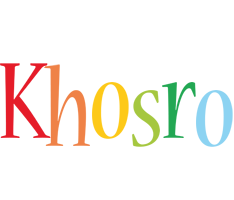 Khosro birthday logo