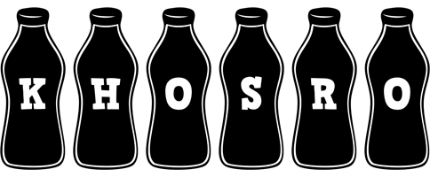 Khosro bottle logo