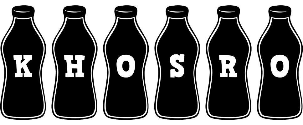 Khosro bottle logo