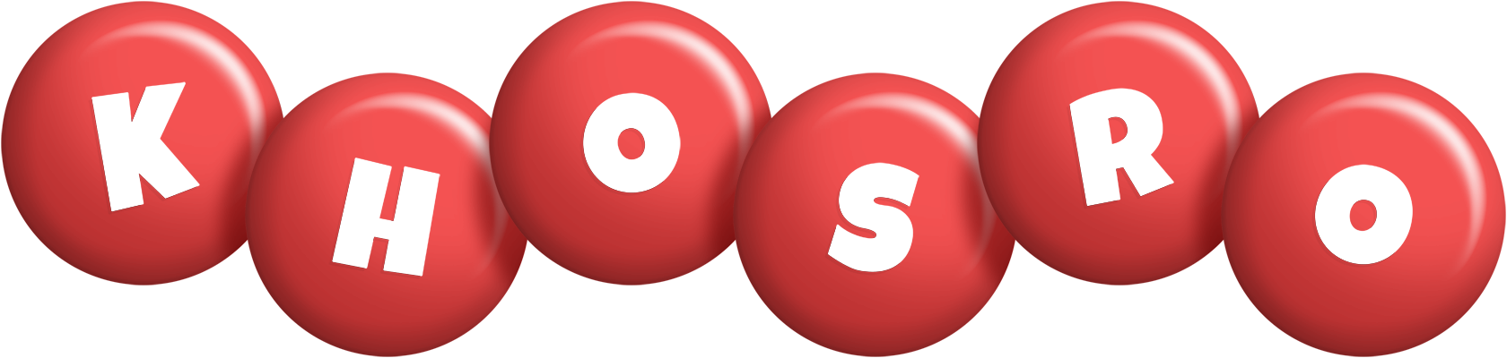 Khosro candy-red logo