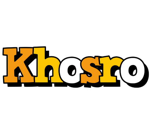 Khosro cartoon logo