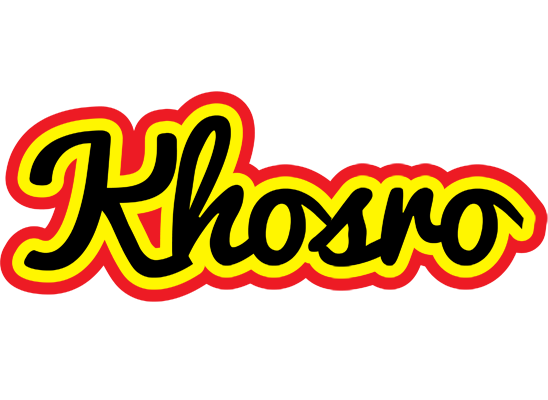 Khosro flaming logo