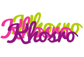 Khosro flowers logo