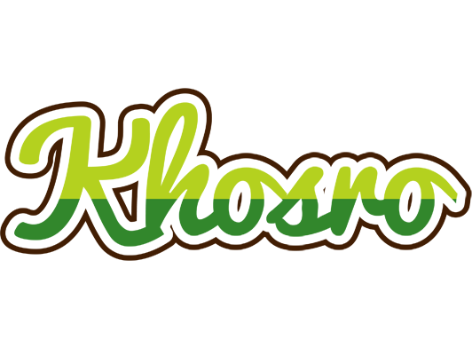 Khosro golfing logo
