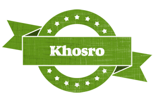 Khosro natural logo