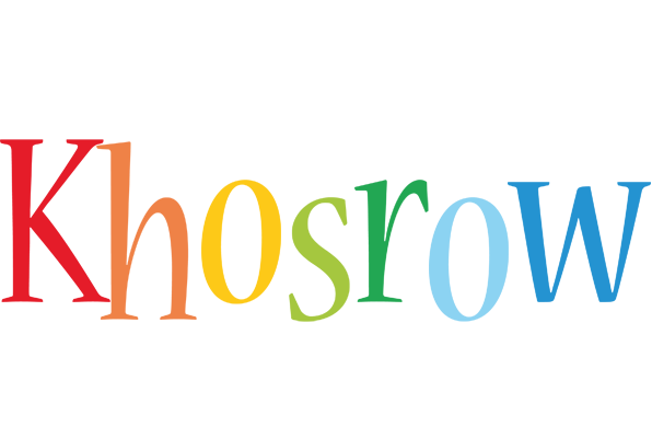 Khosrow birthday logo
