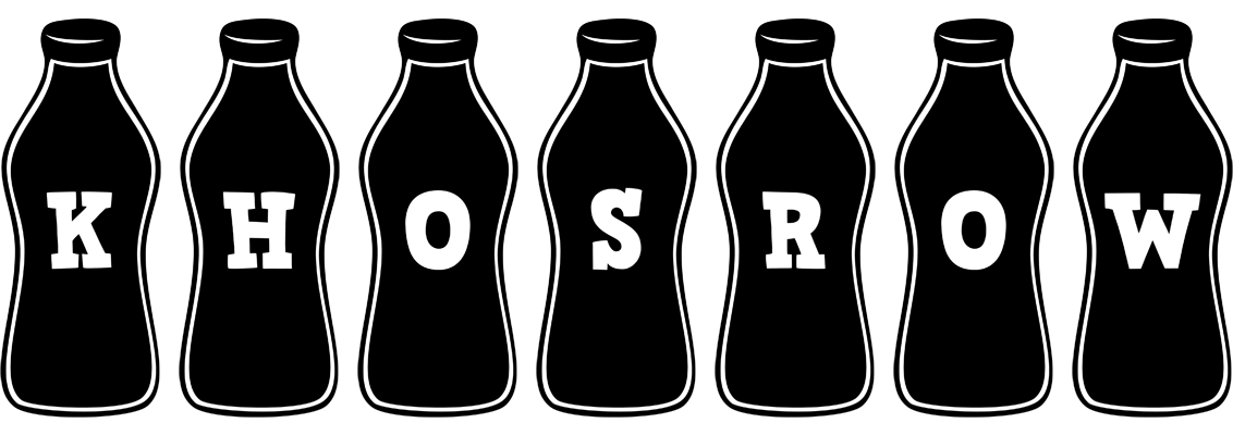 Khosrow bottle logo