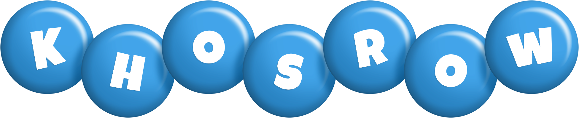 Khosrow candy-blue logo