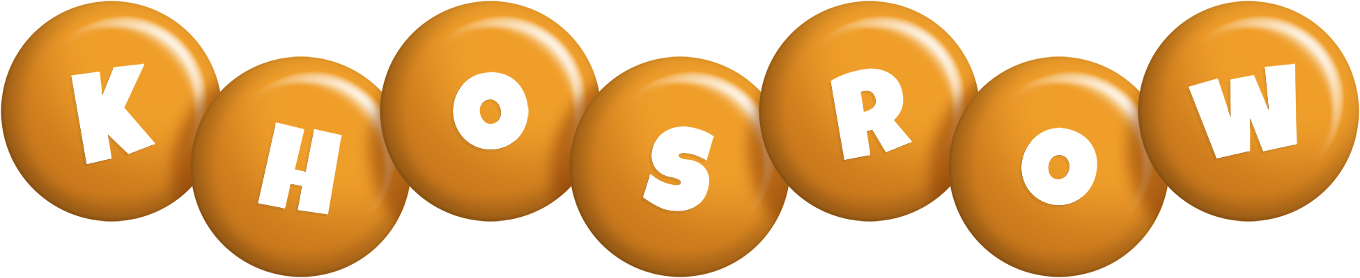 Khosrow candy-orange logo
