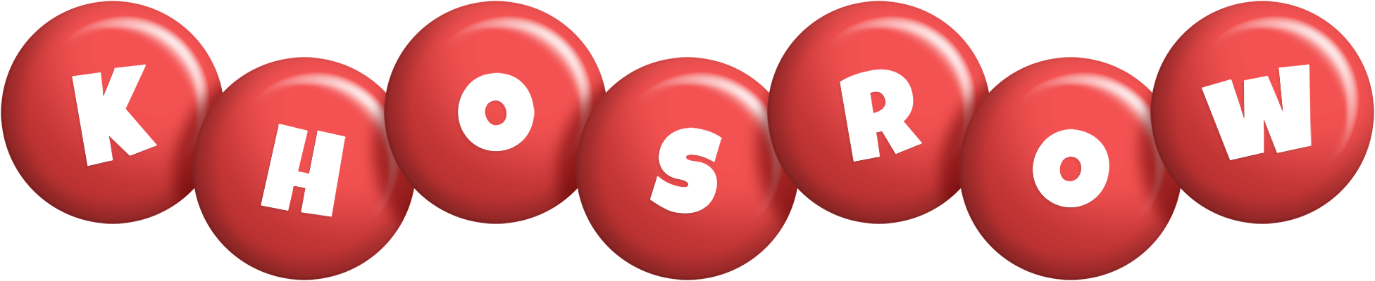 Khosrow candy-red logo