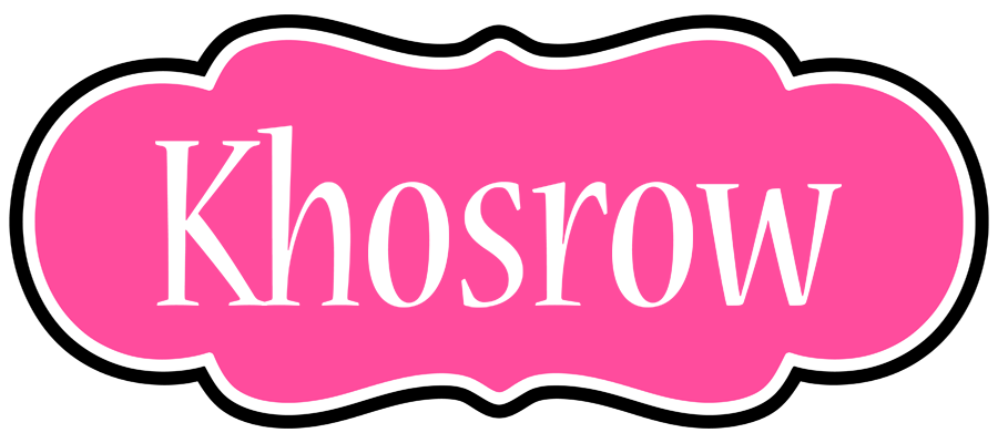 Khosrow invitation logo