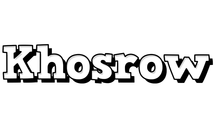 Khosrow snowing logo