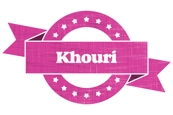 Khouri beauty logo