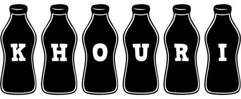 Khouri bottle logo