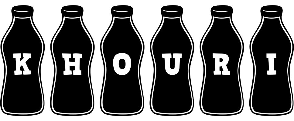 Khouri bottle logo