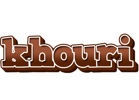 Khouri brownie logo